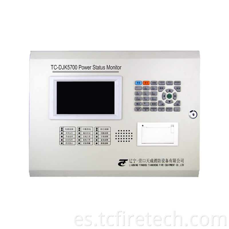 Tc Djk5700 Power Status Monitor For Fire Equipment